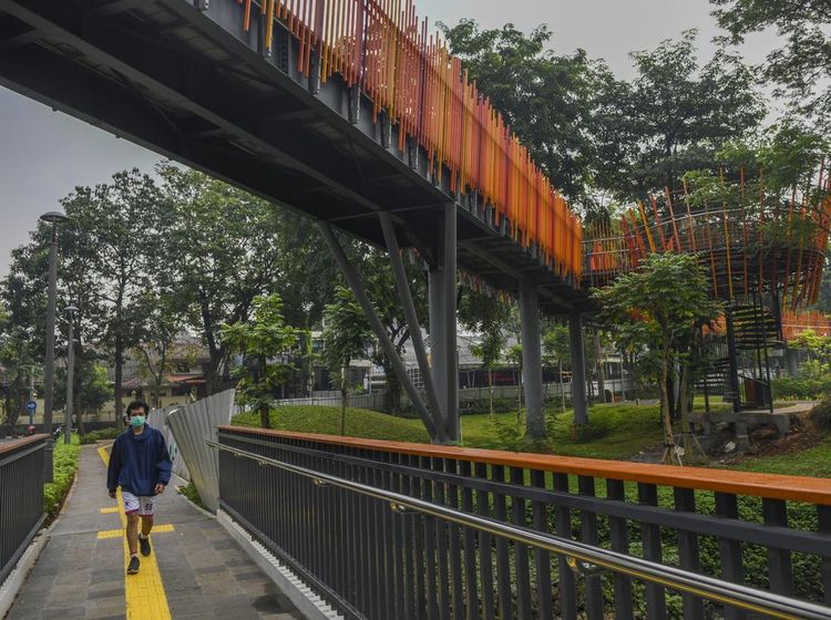 Tebet Eco Park Masih Tutup Gaes...