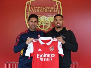 Gabriel Jesus ke Arsenal karena Arteta