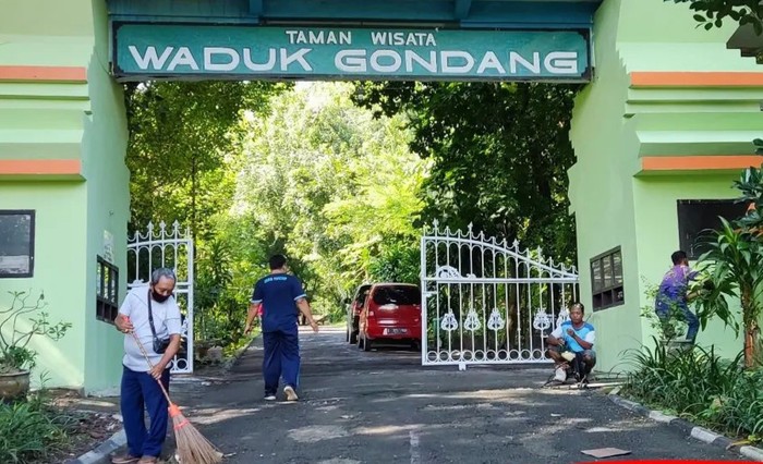 destinasi wisata yang ikonik di Lamongan Waduk Gondang