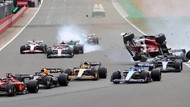 Detik-detik Kecelakaan di F1 GP Inggris, Bikin Ngeri!