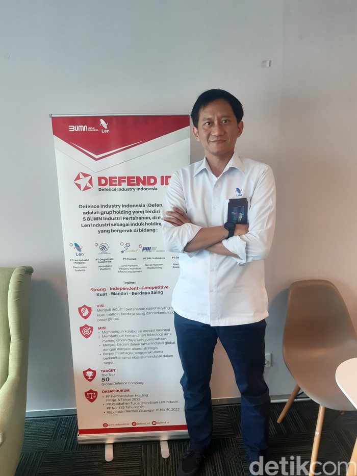 Direktur Utama Len Industri, Bobby Rasyidin