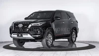 Toyota Fortuner ini dibekali material kelas wahid untuk melindungi penumpangnya dari serangan mematikan. Foto: Dok. INKAS Armored