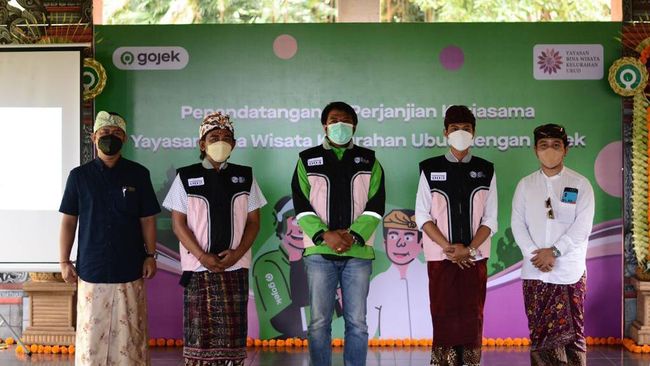 Gojek-Yayasan Bina Wisata Kembangkan Kawasan Wisata Ubud