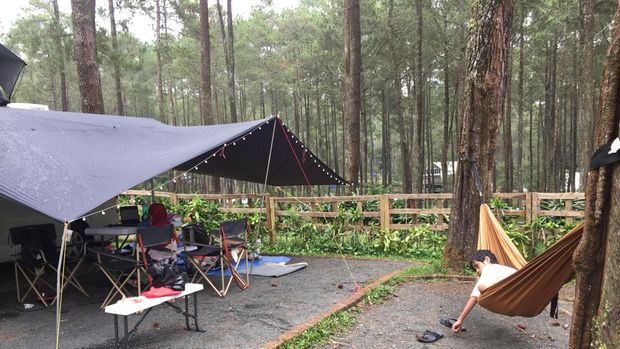 Kemah dengan Campervan
