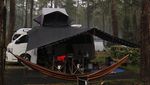 Kemping Ala Sultan, Naik Campervan di Lembang Bandung
