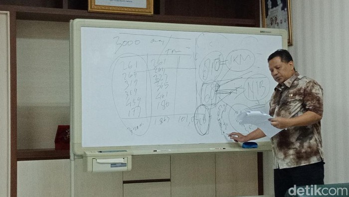 Kepala Disperinaker Surabaya Achmad Zaini