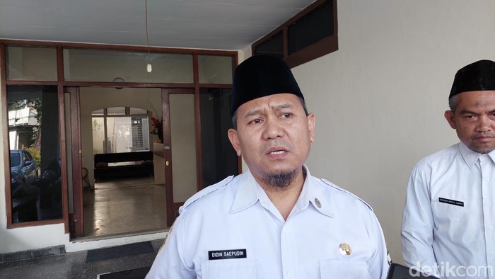 Kepala Kepala Seksi Penyelenggaraan Haji dan Umrah (PHU) Kemenag KBB Didin Saepudin