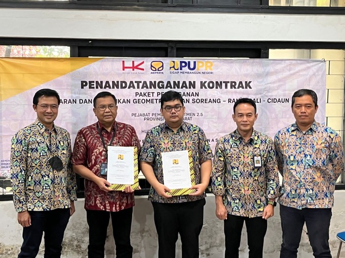 Kontrak Baru Hutama Karya di Jalan Soreang-Rancabali-Cidaun