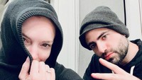 Lindsay Lohan dan Bader Shammas bertemu di Dubai setelah memutuskan pindah ke sana. (Foto: dok. Instagram @lindsaylohan)  