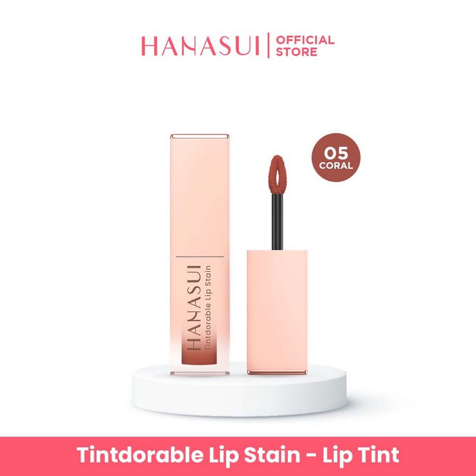 lip tint lokal warna cokelat untuk anak sekolah hingga pesta