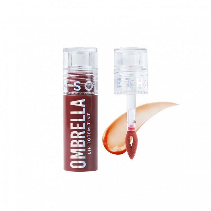 lip tint lokal warna cokelat untuk anak sekolah hingga pesta