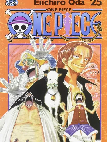 Manga One Piece volume 25 yang terbit tahun 2002