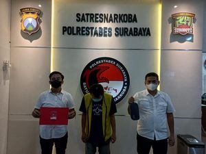 Pegawai Percetakan di Surabaya Ditangkap Nyabu, Alasannya Biar Kuat Kerja