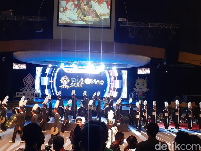 Pembukaan Pesonas 2022 di Holy Stadium, Semarang, Selasa (4/7/2022).