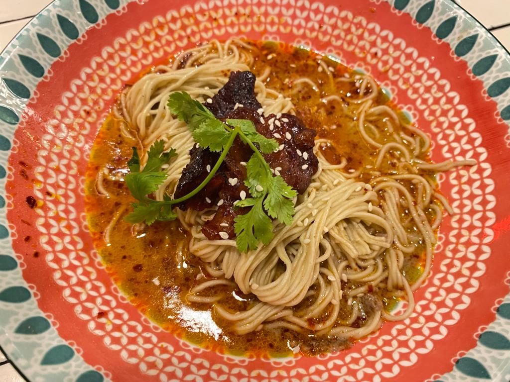 Rao He : Mulur Pedas! Mala Noodle Soup dan Gua Bao ala Taiwan yang Halal