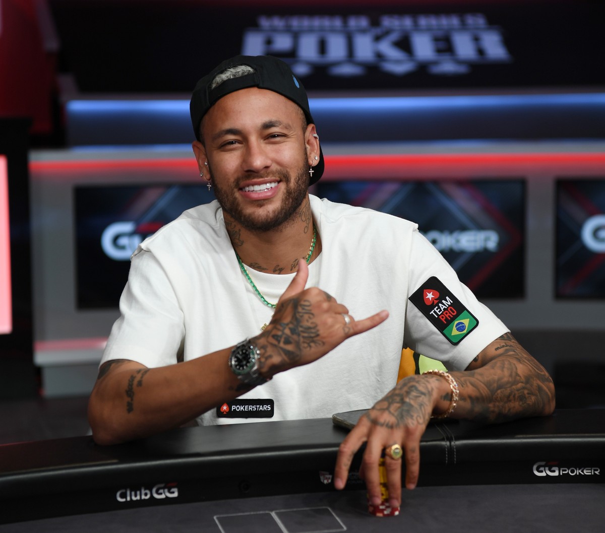Santos ingin mencoba membawa pulang Neymar setelah tidak diinginkan di PSG. (Foto: Getty Images for Caesars Ent./Denise Truscello)