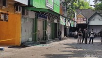 Kapolres Sleman AKBP Ach Imam Rifai mengatakan jajaran Polres, dan Polda DIY serta TNI turun ke lokasi untuk meredam kericuhan. Foto: Tim detikJateng