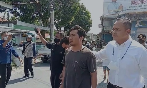 Polres Mataram meringkus empat pelaku kasus narkotika asal Lingkungan Gapuk Selatan Kelurahan Dasan Agung Kecamatan Selaparang Kota Mataram, Senin (4/7/2022)