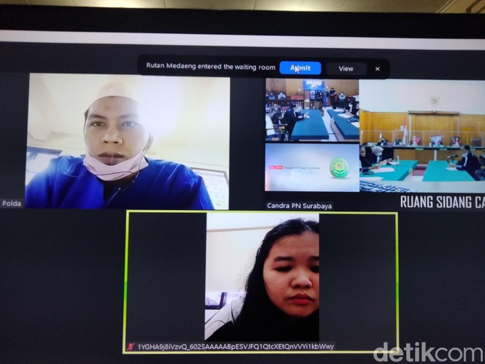 Sidang pria yang bacok selingkuhan yang hamili istrinya