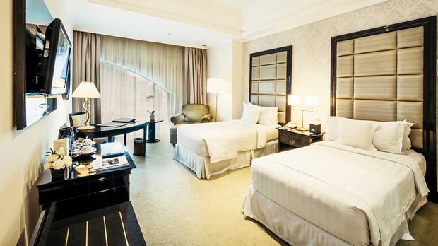 Kamar tipe The Classic di The Papandayan.