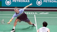 Tahukah kamu, Viktor Axelsen sedang 34 kali menang beruntun! Itu tidak termasuk kemenangan WO atau kekalahan WO-nya (Getty Images)