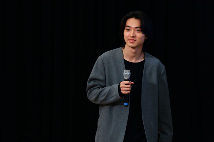 1146397524 SINGAPORE - MAY 27: Japanese actor Kento Yamazaki attends the press conference for 'Kingdom' Singapore premiere at the Sands Theatre, The Shoppes at Marina Bay Sands on May 27, 2019 in Singapore. (Photo by Suhaimi Abdullah/Getty Images)