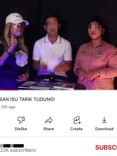 Aksi Youtuber viral tarik hijab wanita di area publik tuai kritik netizen.