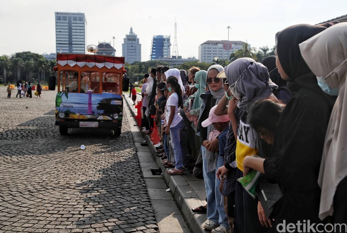 Asyik, Moda Transportasi Wisata Keliling Monas Kembali Hadir