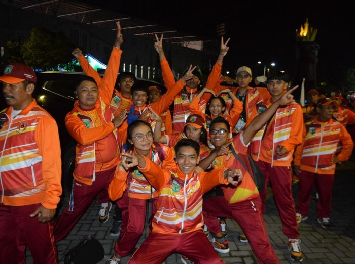 Atlet Kota Batu yang ikut bertanding dalam Porprov Jatim VII 2022