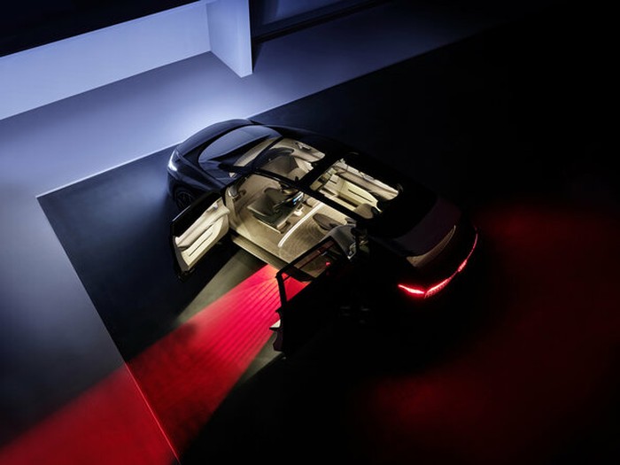 Audi urbansphere concept Static photo, Colour: Electric Slate