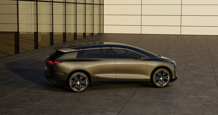Audi urbansphere concept Static photo, Colour: Electric Slate