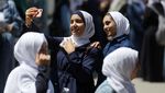 Begini Lho... Cara Siswa Palestina Rayakan Kelulusan