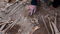 Diketahui, kuburan massal korban Perang Saudara Spanyol ditemukan di kawasan Belchite.