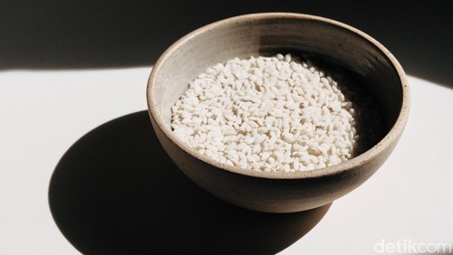 Ilustrasi beras premium.