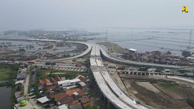 Jalan Tol Semarang - Demak. (Dok Kementerian PUPR)