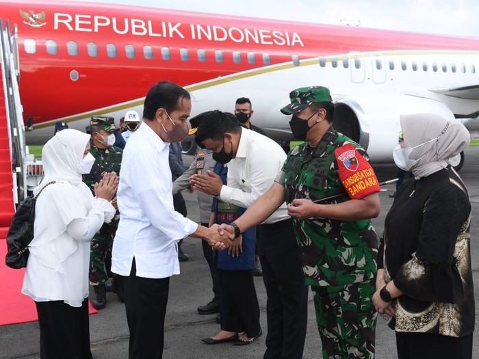 Jokowi Tiba di Medan