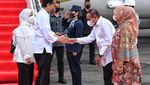 Momen Presiden Jokowi Tiba di Medan, Disambut Edy dan Bobby