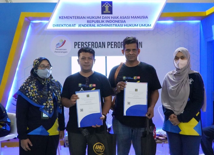 Kemenkumham Hadirkan Layanan Perseroan Perorangan di Kota Palembang