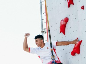 Kisah Kiromal Katibin Spiderman Asal Batang Jadi Juara Dunia Panjat Tebing