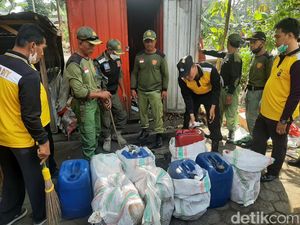 Polisi Temukan 9 Jeriken Miras di Lokasi Kerusuhan Babarsari