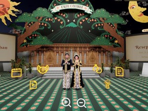 Viral Pasangan Yogyakarta Gelar Pernikahan Metaverse Pertama di Indonesia