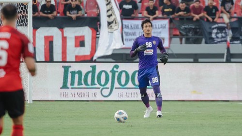 Penjaga gawang Bali United M Ridho