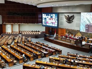 Seruan Presiden di Paripurna bagi Puan dan AHY hingga Airlangga