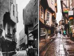 Foto Perbandingan Dulu dan Sekarang yang Mencengangkan