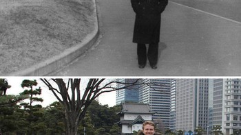 Foto di Tokyo dengan rentang 73 tahun. Foto: Reddit