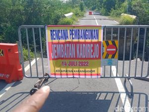 Hore! Jembatan Putus di Kadirejo Klaten Bakal Dibangun 14 Juli