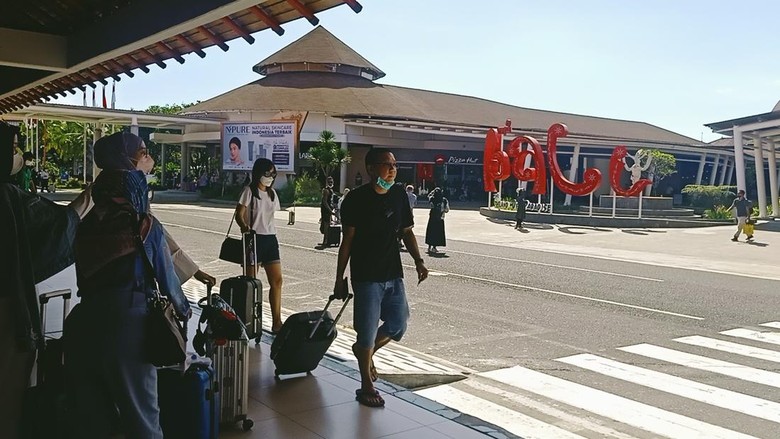 Suasana Bandara Internasional I Gusti Ngurah Rai Bali beberapa waktu lalu.