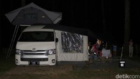 Tiket masuk Campervan Park Rp 30 ribu per orang/malam, dengan tiket carpot sebesar Rp 150 ribu/carpot/malamnya.