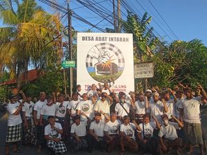 Desa Intaran Kembali Pasang Baliho Tolak Terminal LNG di 7 Titik