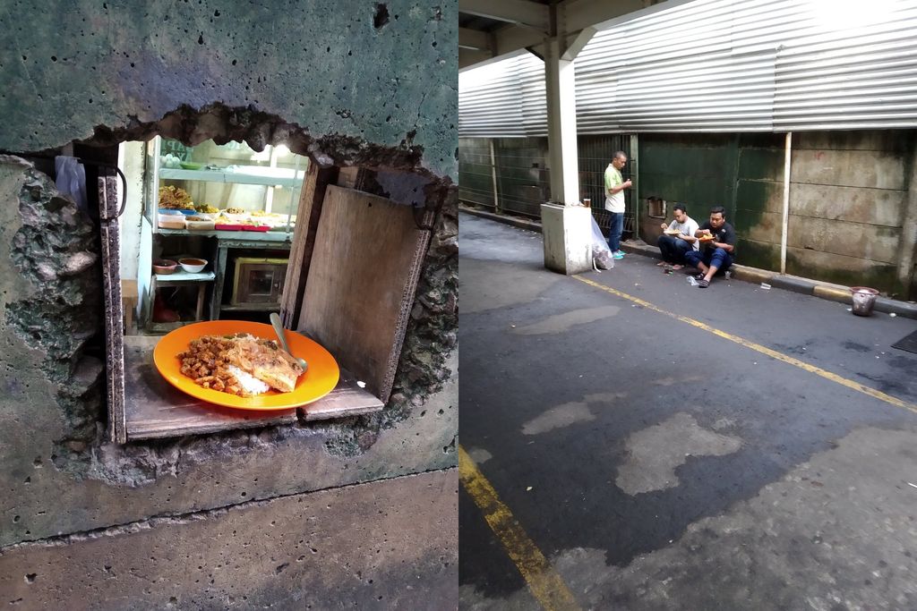 Warung makan unik